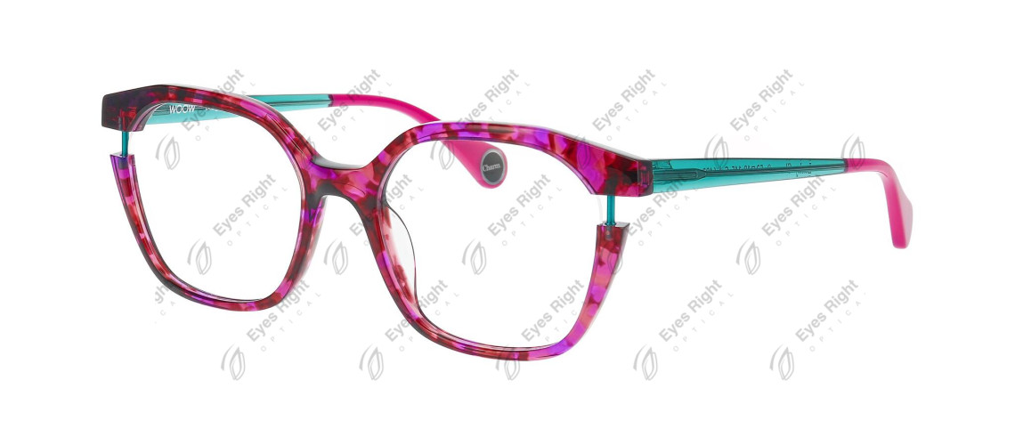 Lucky Charm 2 53/19 6403 Transp. Purple Tortoise