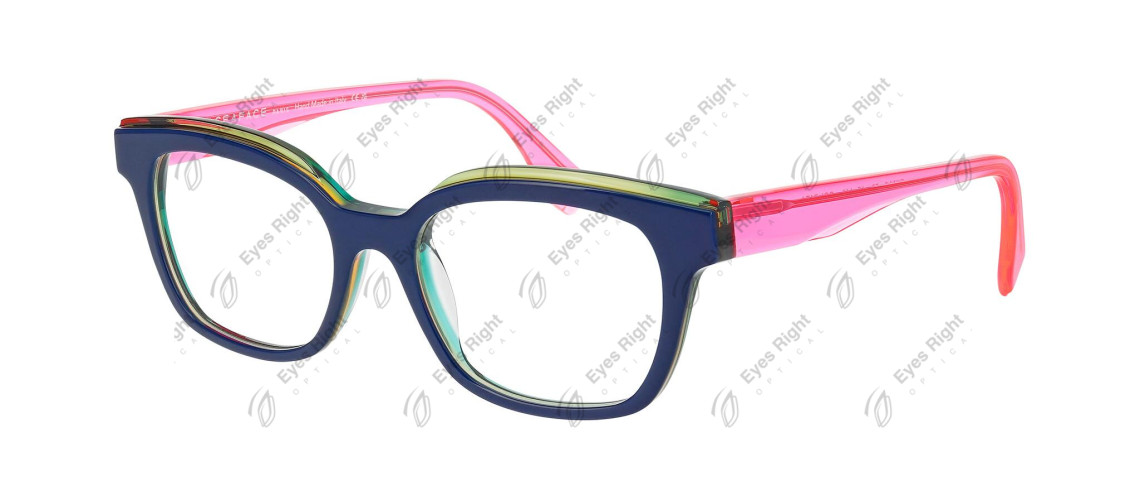 Skim 2 50/17 7174 Solide Cobalt/Transparent Green